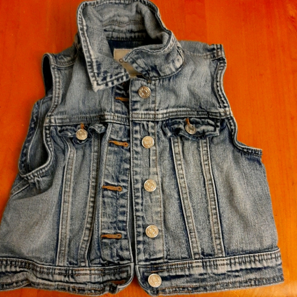 Girls MM 7/8 Cherokee Jean Vest
